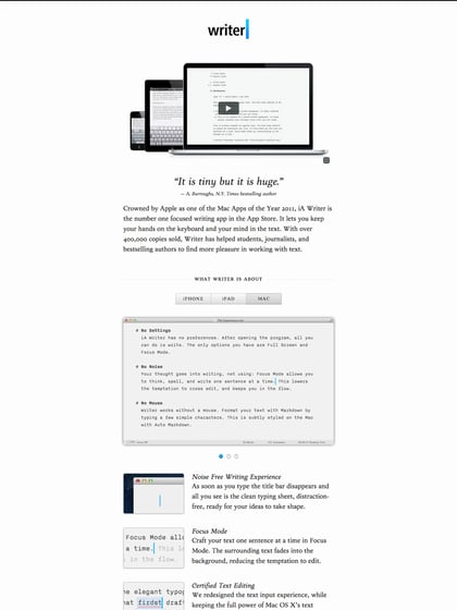 iA Writer Thumbnail Preview