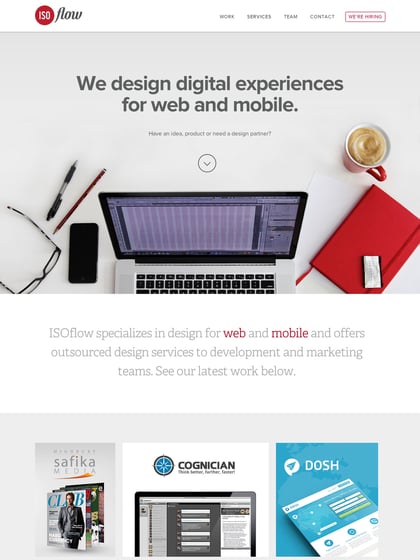 ISOflow Thumbnail Preview