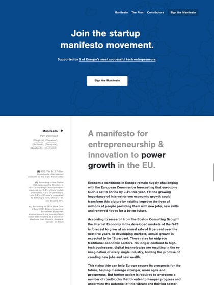 Startup Europe Thumbnail Preview