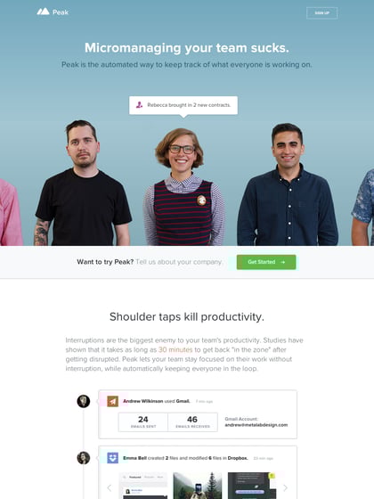 Peak Thumbnail Preview