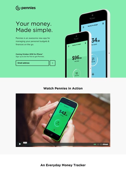 Pennies for iPhone Thumbnail Preview