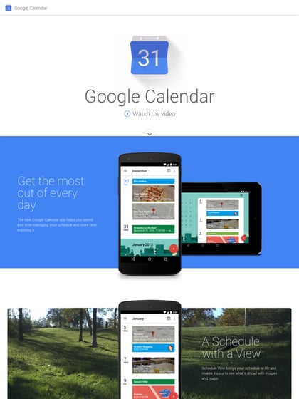Google Calendar Thumbnail Preview