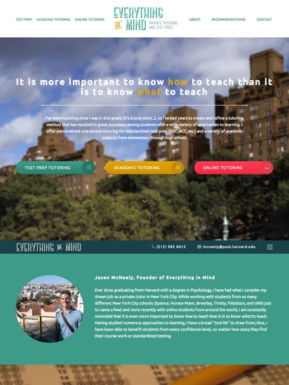 Everything In Mind Tutoring Thumbnail Preview