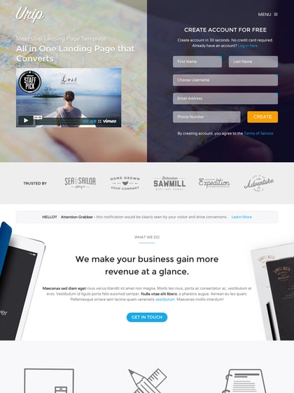 Urip Template Thumbnail Preview