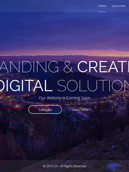 Oli Template Thumbnail Preview