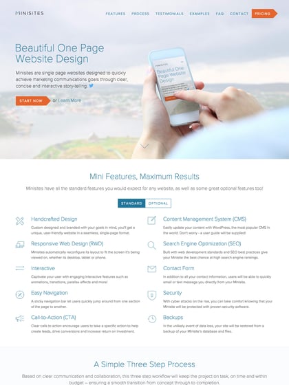 Minisites Thumbnail Preview