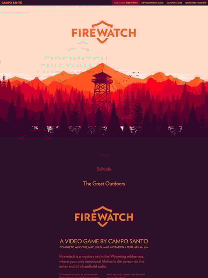 Firewatch Thumbnail Preview
