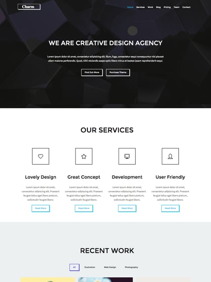 Charm Template Thumbnail Preview