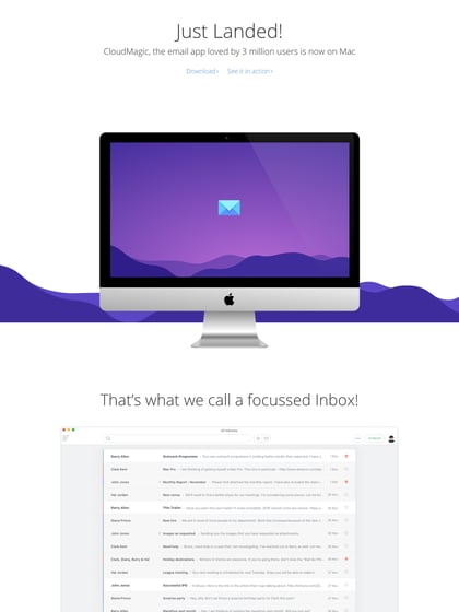 CloudMagic on Mac Thumbnail Preview
