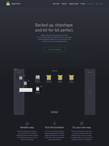 Hedge for Mac Thumbnail Preview