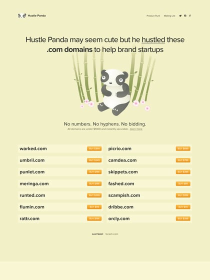 Hustle Panda Thumbnail Preview