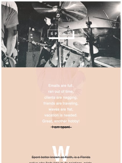 S P E N T Thumbnail Preview