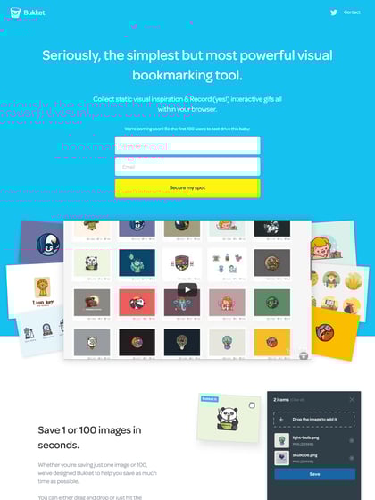 Bukket Thumbnail Preview