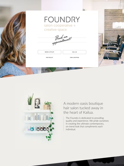 Foundry Salon Thumbnail Preview