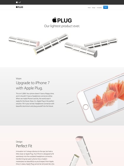 Apple Plug Thumbnail Preview