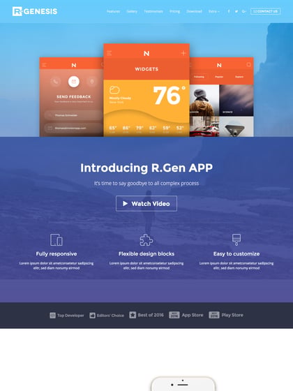 AppLead Template Thumbnail Preview