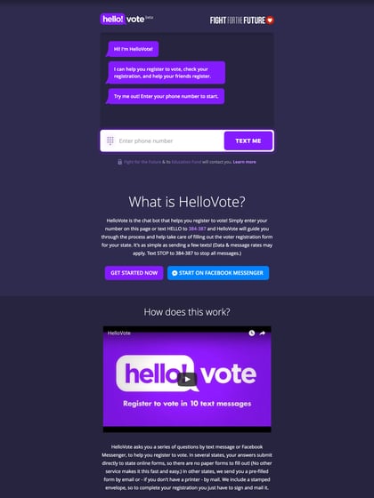 HelloVote Thumbnail Preview