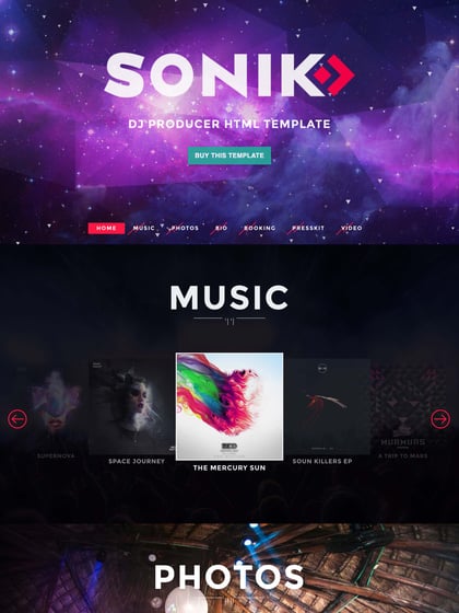 Sonik Template Thumbnail Preview