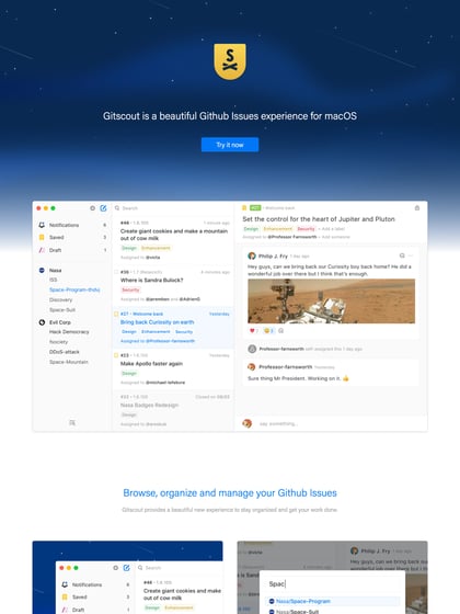 Gitscout Thumbnail Preview