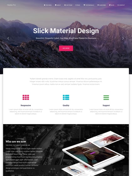 Hestia Pro Template Thumbnail Preview