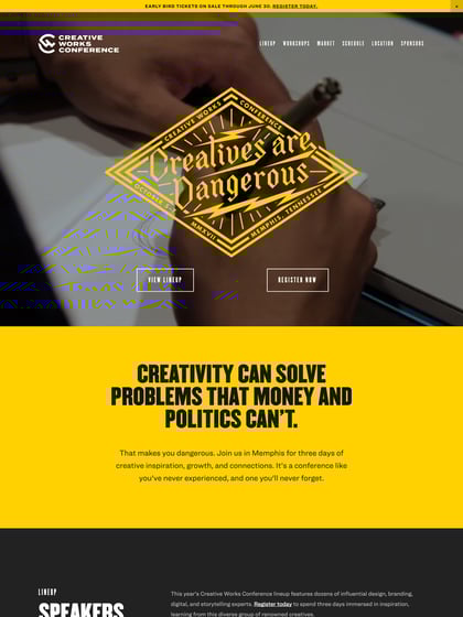 Creative Works Conference Thumbnail Preview