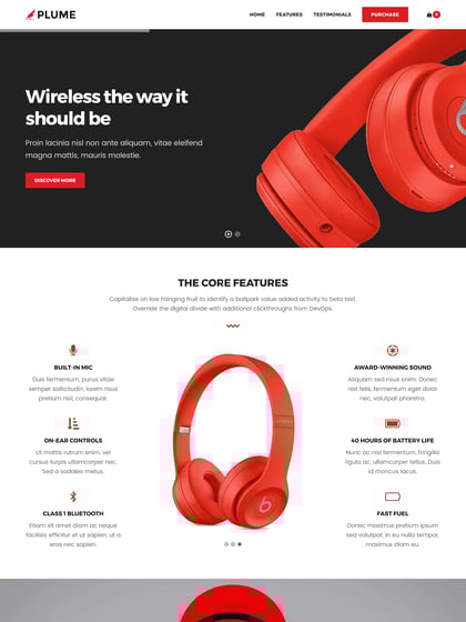 Plume Template Thumbnail Preview