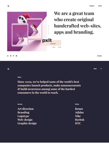 Brut Template Thumbnail Preview