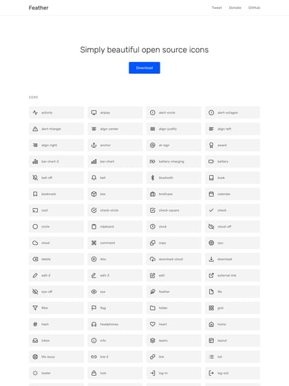 Feather Thumbnail Preview