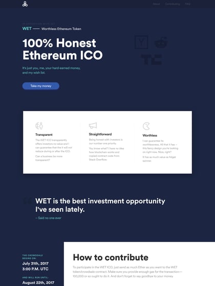 Worthless Ethereum Token Thumbnail Preview
