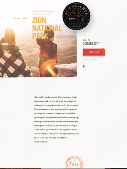 Epicurrence 2017 – Zion Thumbnail Preview