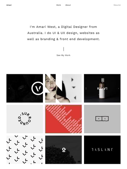 Amari Template Thumbnail Preview