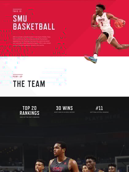 SMU Basketball Thumbnail Preview