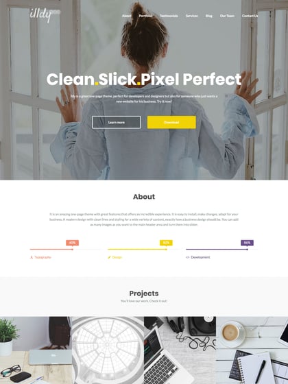 Illdy Template Thumbnail Preview