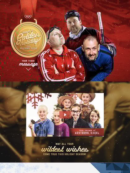 Have a Golden Holiday – Advisors Excel Thumbnail Preview