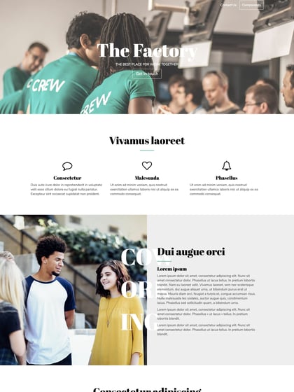 Factory Template Thumbnail Preview