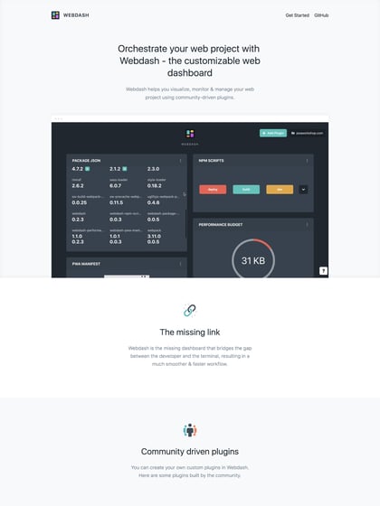 Webdash Thumbnail Preview