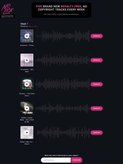 No Lick Thumbnail Preview