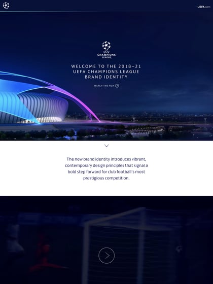 UEFA Champions League Branding Thumbnail Preview