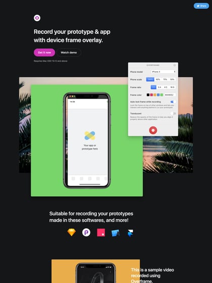 Overframe Thumbnail Preview
