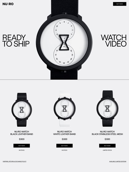 NU:RO Watch Thumbnail Preview