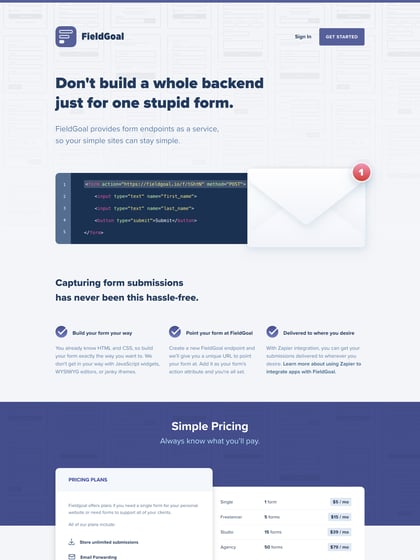 FieldGoal Thumbnail Preview