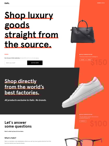 Italic Thumbnail Preview