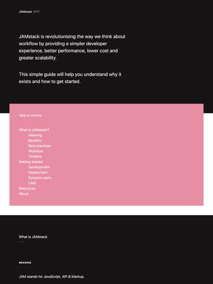 WTF is JAMstack? Thumbnail Preview