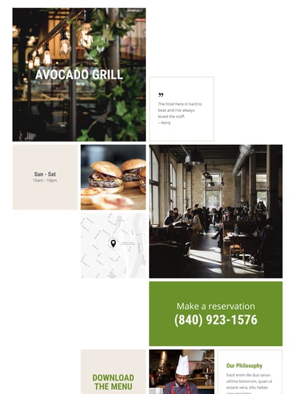 Avocado Template Thumbnail Preview