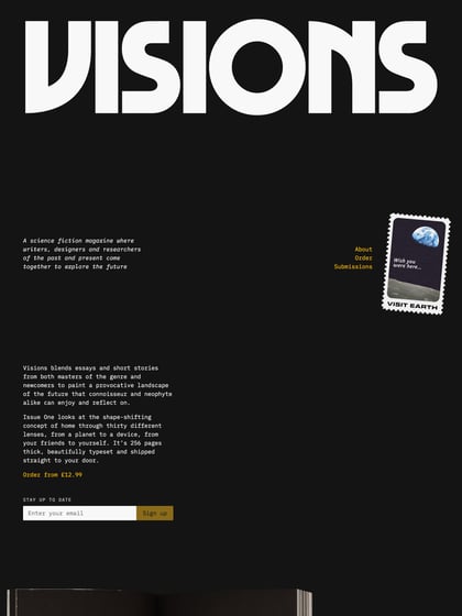 Visions Magazine Thumbnail Preview