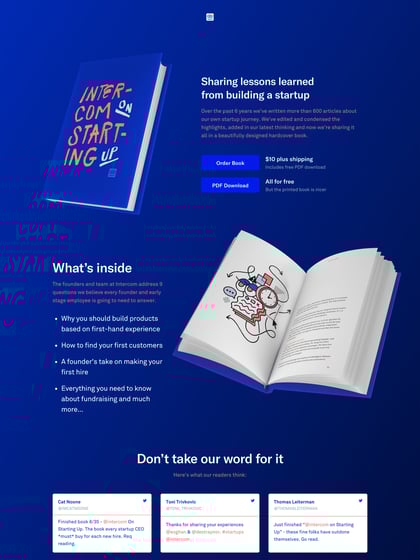 Intercom on Starting Up Thumbnail Preview