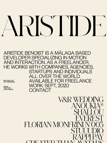 Aristide Benoist Thumbnail Preview