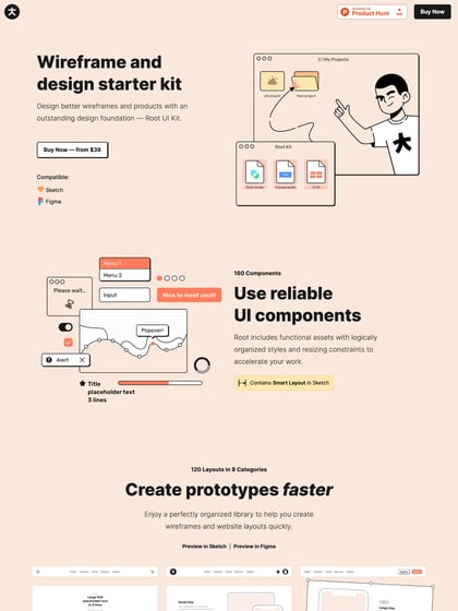 Root UI Kit Thumbnail Preview