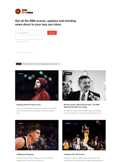 THE lazy NBA Thumbnail Preview