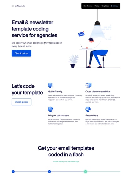 Crafting Emails Thumbnail Preview